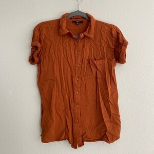 Lulus Button Up Blouse